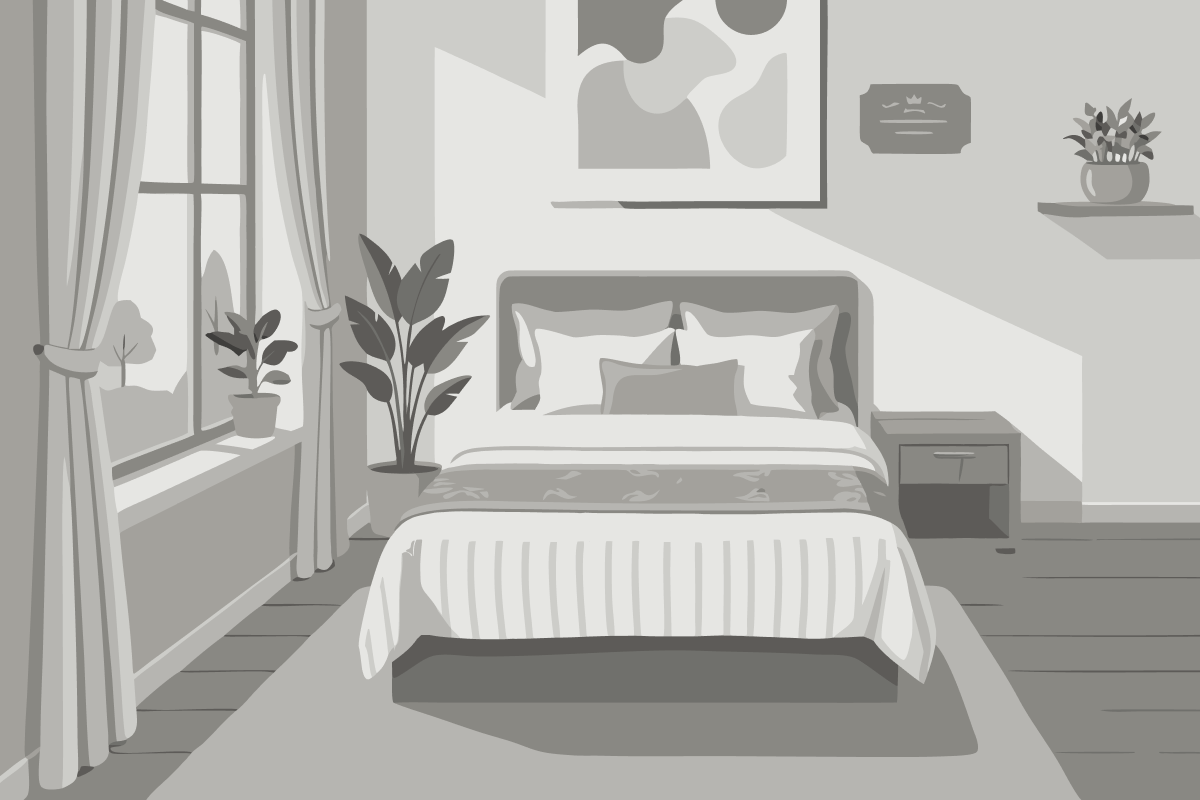 Standaard Kamer met Queensize Bed